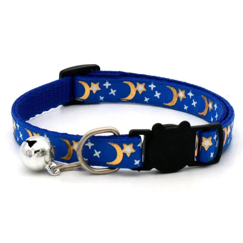 Reflective Cat Collar with Bell – FlexWave™