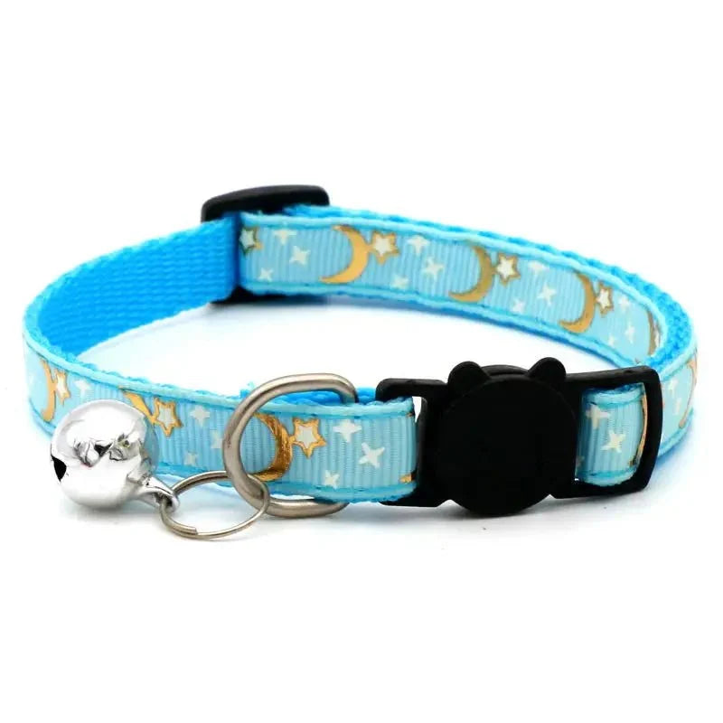 Reflective Cat Collar with Bell – FlexWave™