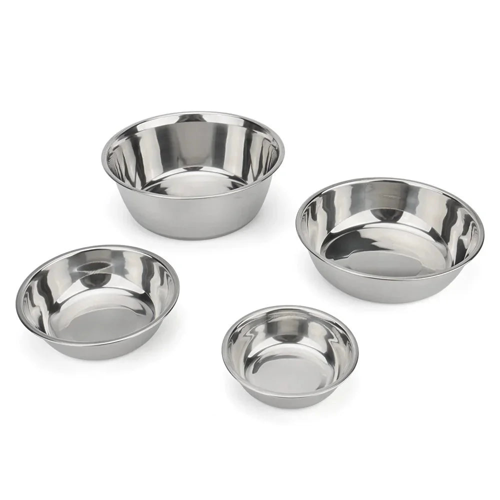 Stainless Steel Pet Food Bowl – NourishCore™
