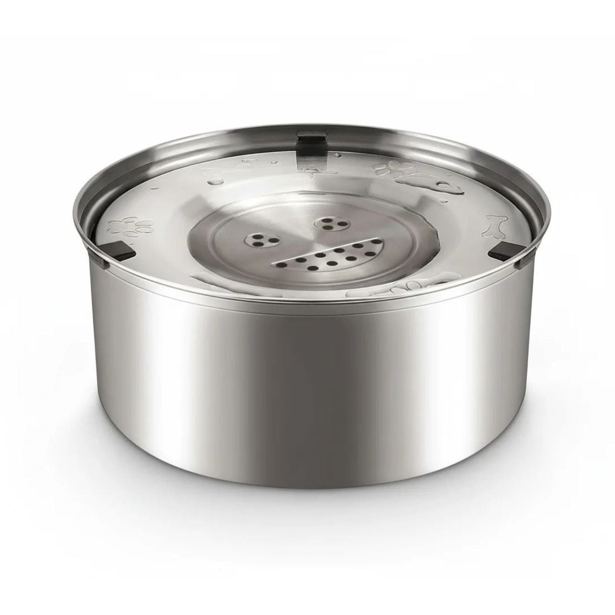 Spill-Proof Stainless Steel Dog Water Bowl – NourishFit™