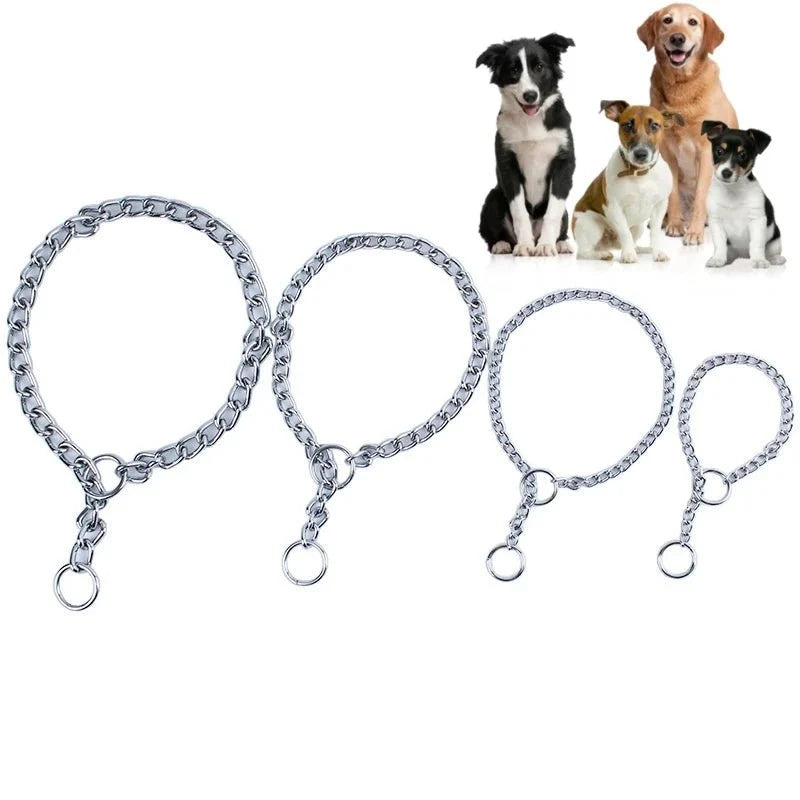 Stainless Steel Slip Chain Dog Collar – LeadPro™