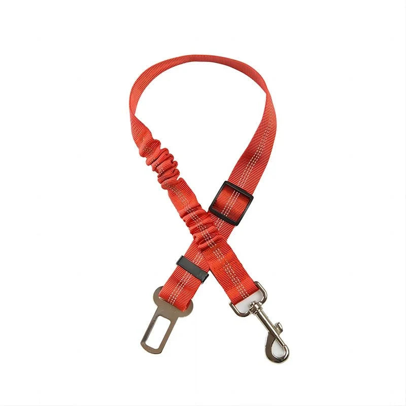 Elastic Dog Car Safety Belt – SeatPath™