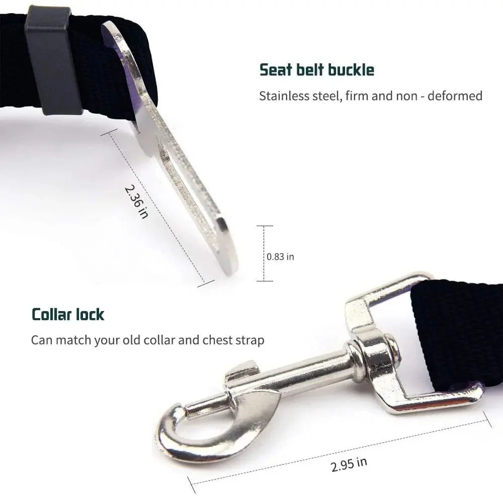 Pet Car Safety Seat Belt – TravelPaws™