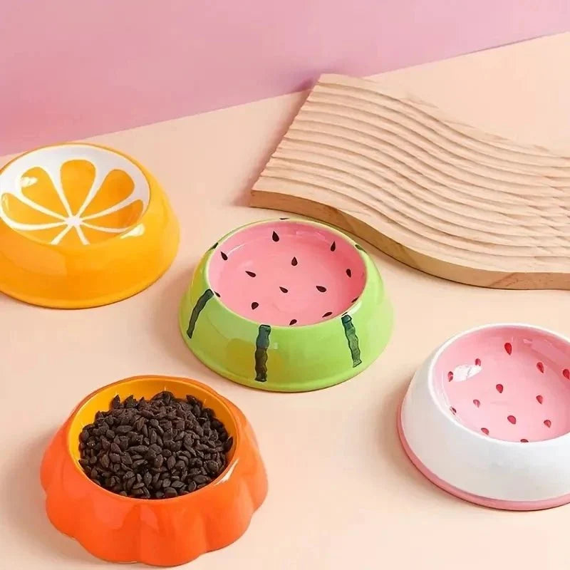Cute Ceramic Pet Food Bowls – PureActive™