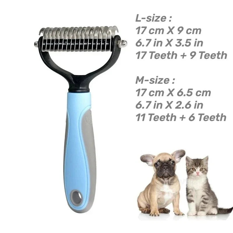 Pet Grooming Comb for Dogs & Cats – GlowCore™