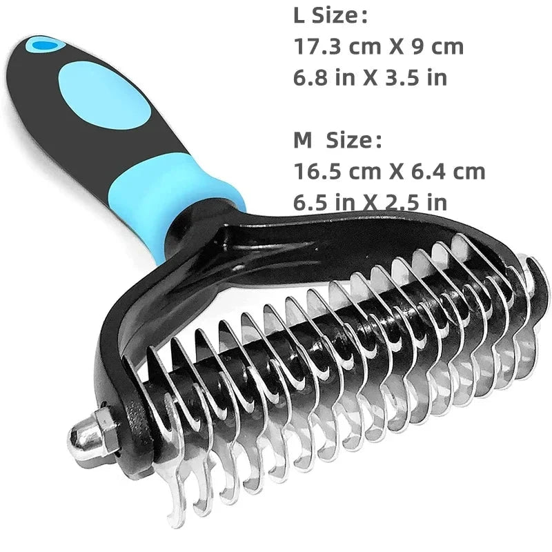 Pet Grooming Comb for Dogs & Cats – GlowCore™