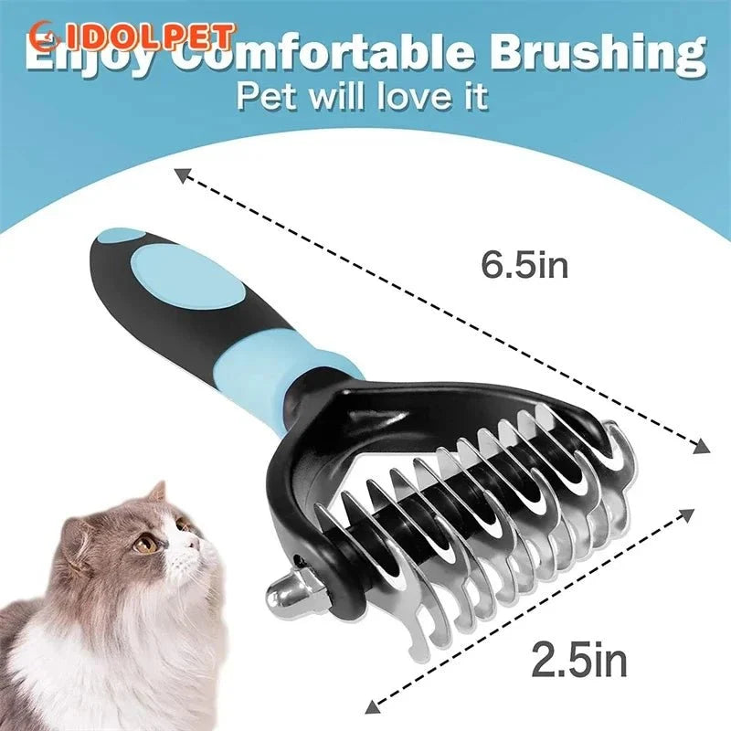 Pet Grooming Comb for Dogs & Cats – GlowCore™