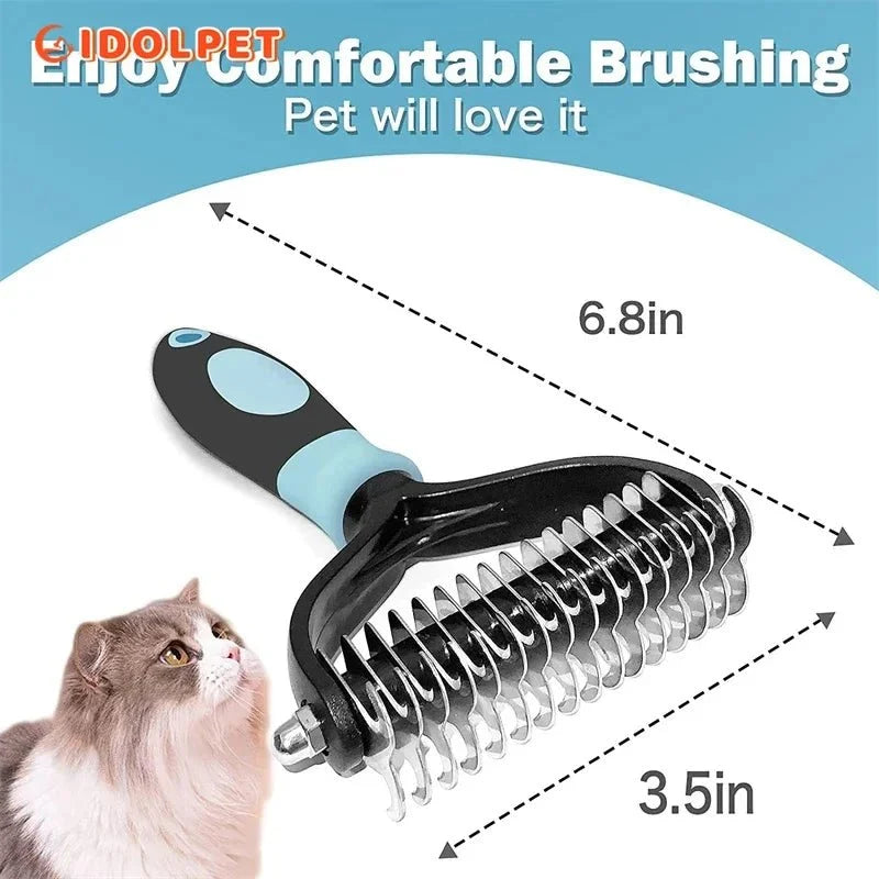 Pet Grooming Comb for Dogs & Cats – GlowCore™