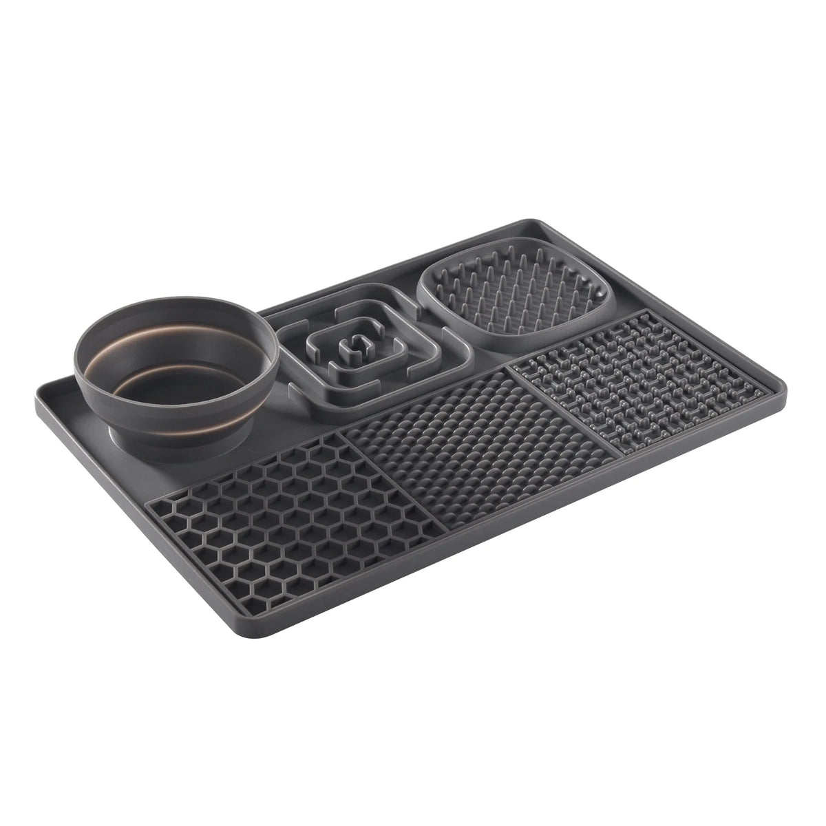 3-in-1 Lick Mat & Slow Feeder for Dogs – DishFit™