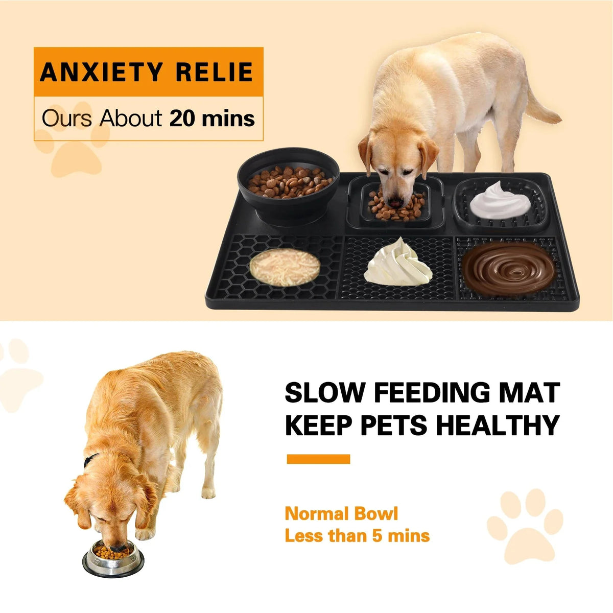 3-in-1 Lick Mat & Slow Feeder for Dogs – DishFit™