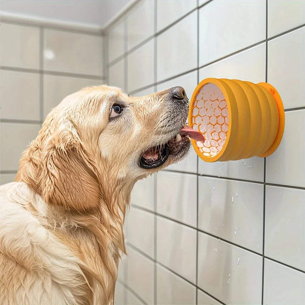 Wall-Mount Slow Feeder Bowl for Dogs – SlowPeak™
