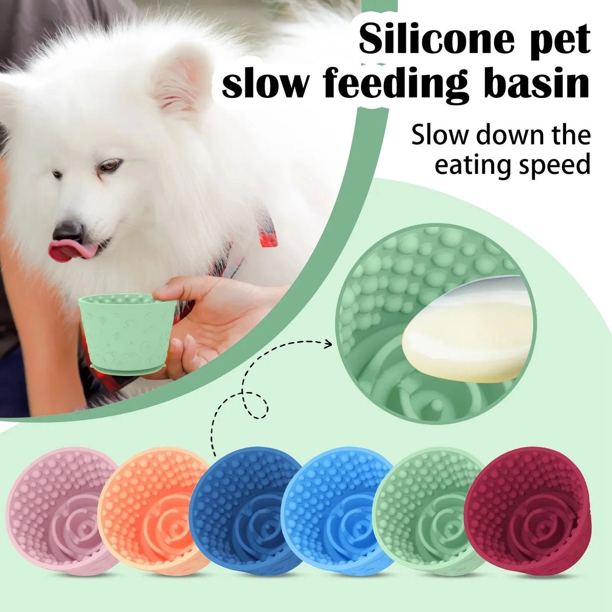 Silicone Slow Feeder Lick Bowl for Dogs – ServeSafe™