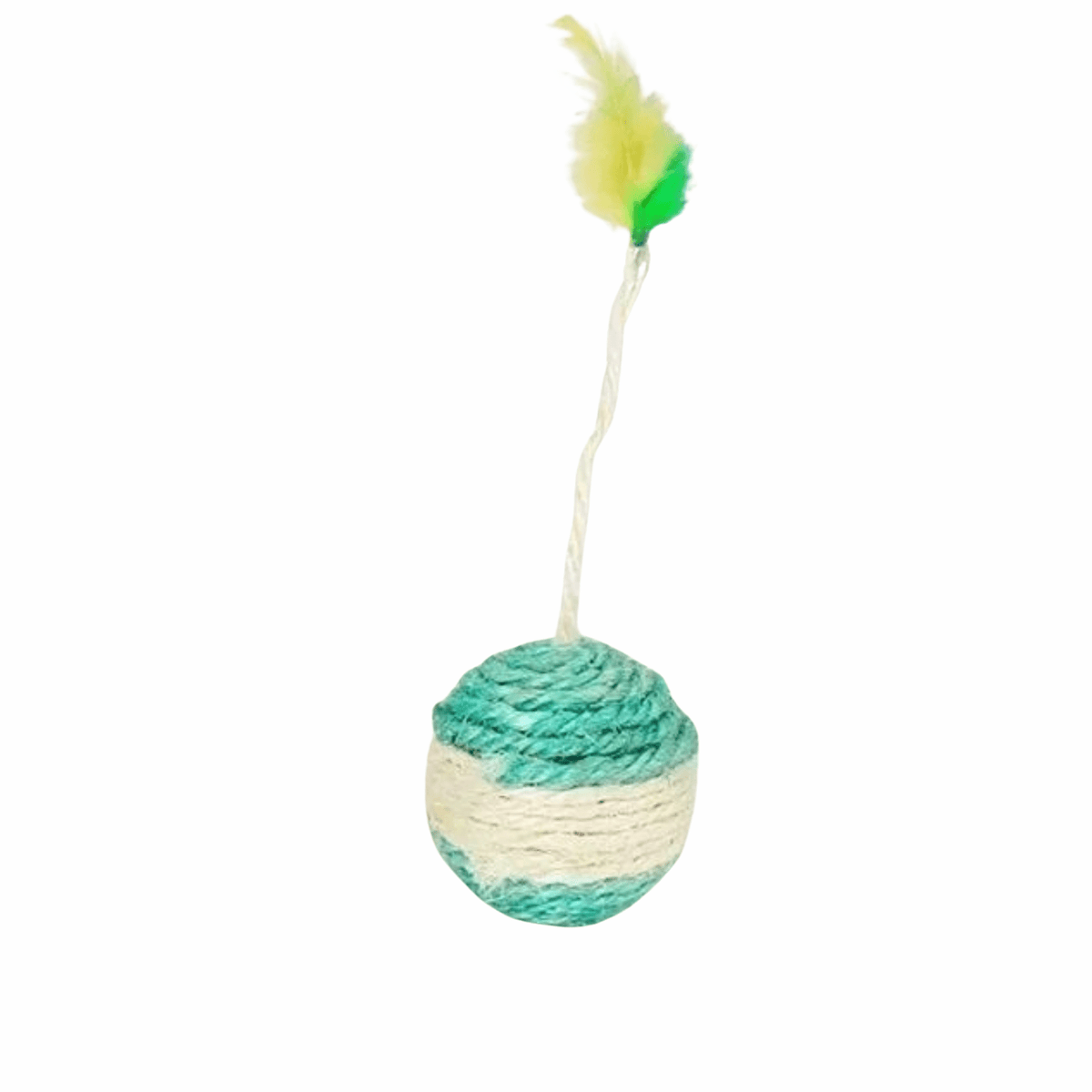 Sisal Scratch Ball for Cats – BounceGuard™