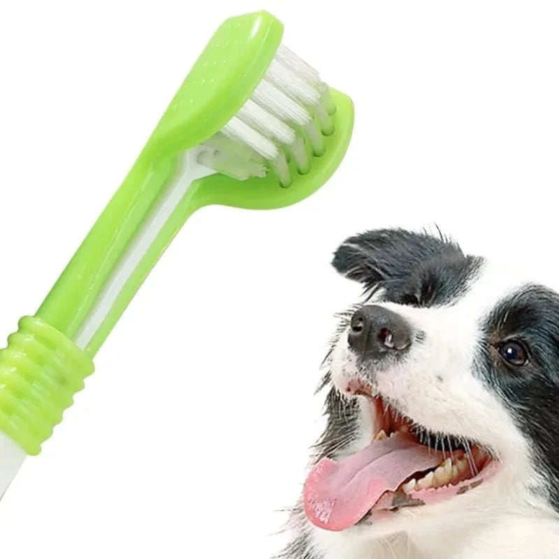3-Sided Pet Toothbrush for Dogs & Cats – CarePort™