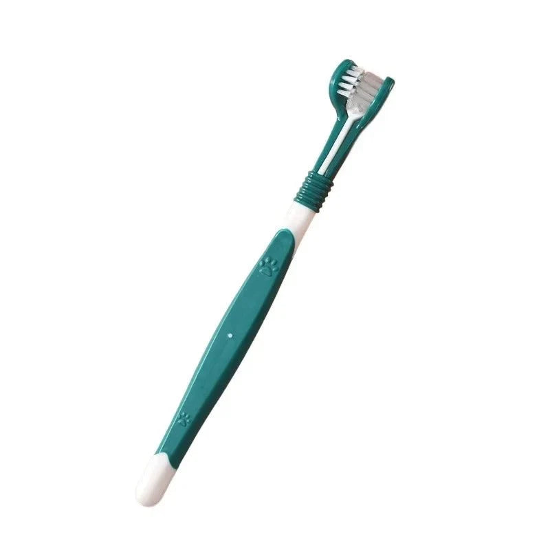 3-Sided Pet Toothbrush for Dogs & Cats – CarePort™