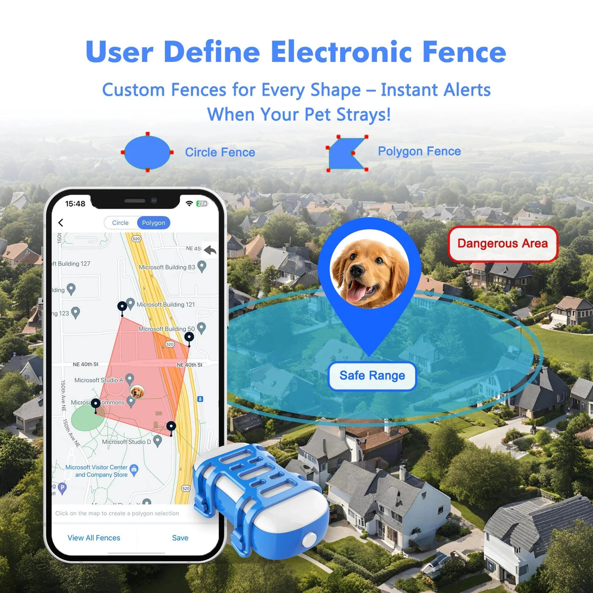 4G GPS Pet Tracker for Dogs & Cats – BeaconQuest™