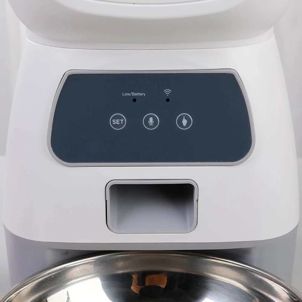 Automatic WiFi Pet Food Feeder – PawReady™