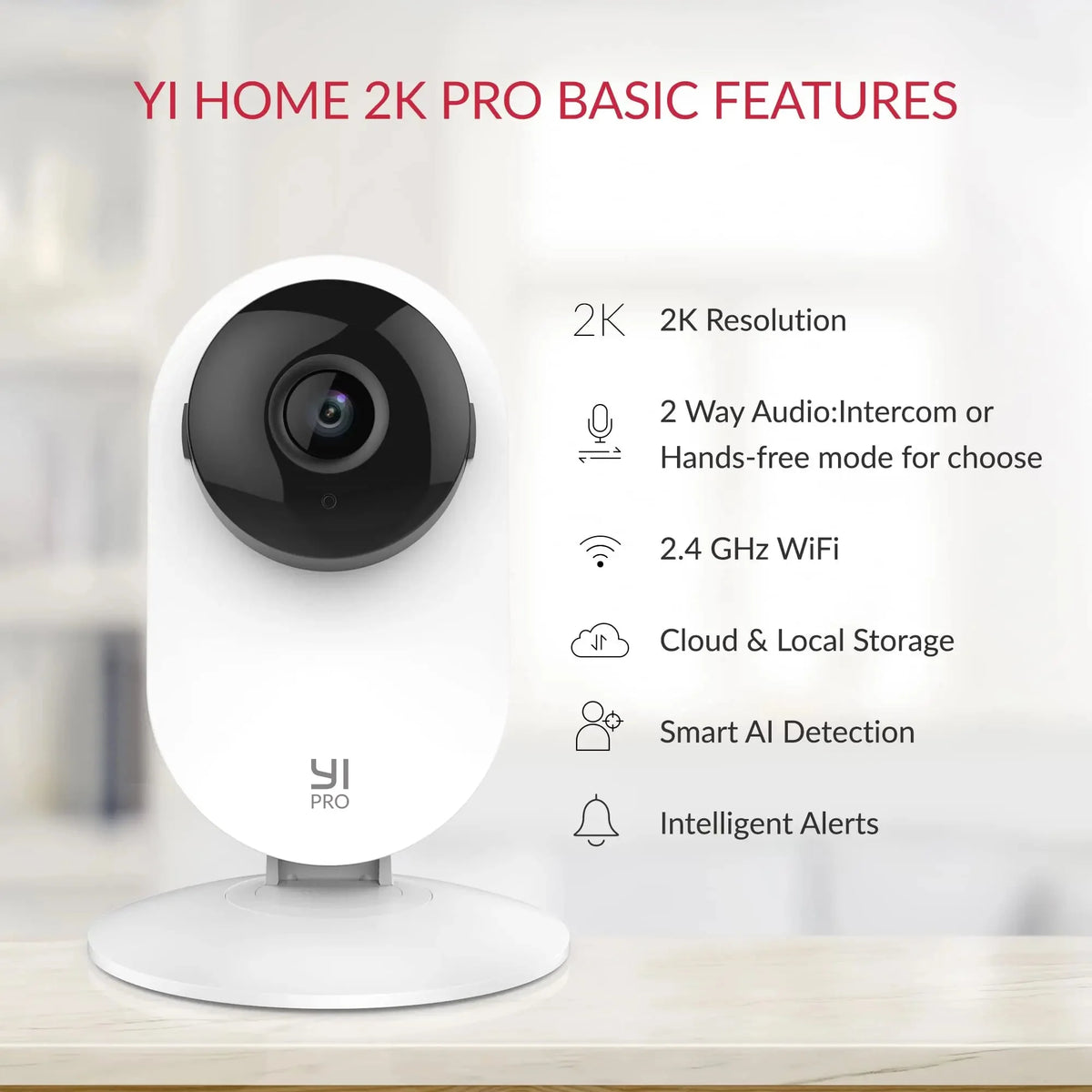 2K WiFi Pet Security Camera – ViewComfort™