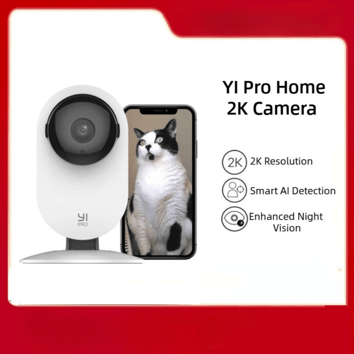 2K WiFi Pet Security Camera – ViewComfort™