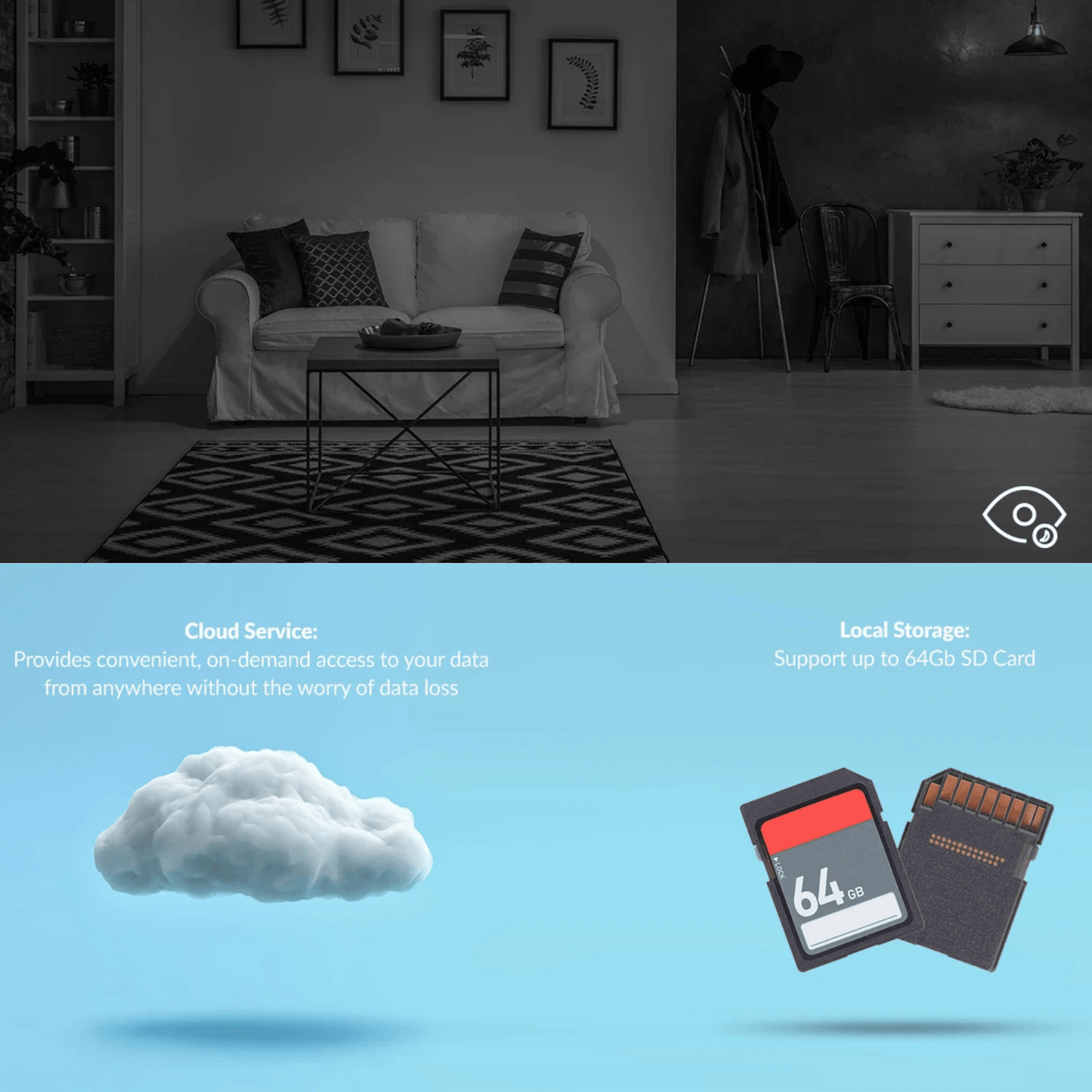 2K WiFi Pet Security Camera – ViewComfort™