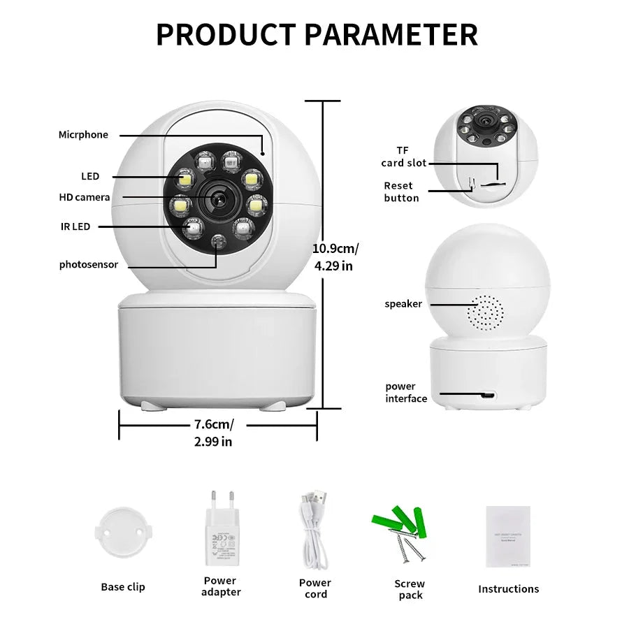1080P WiFi Pet Security Camera – LookSmart™