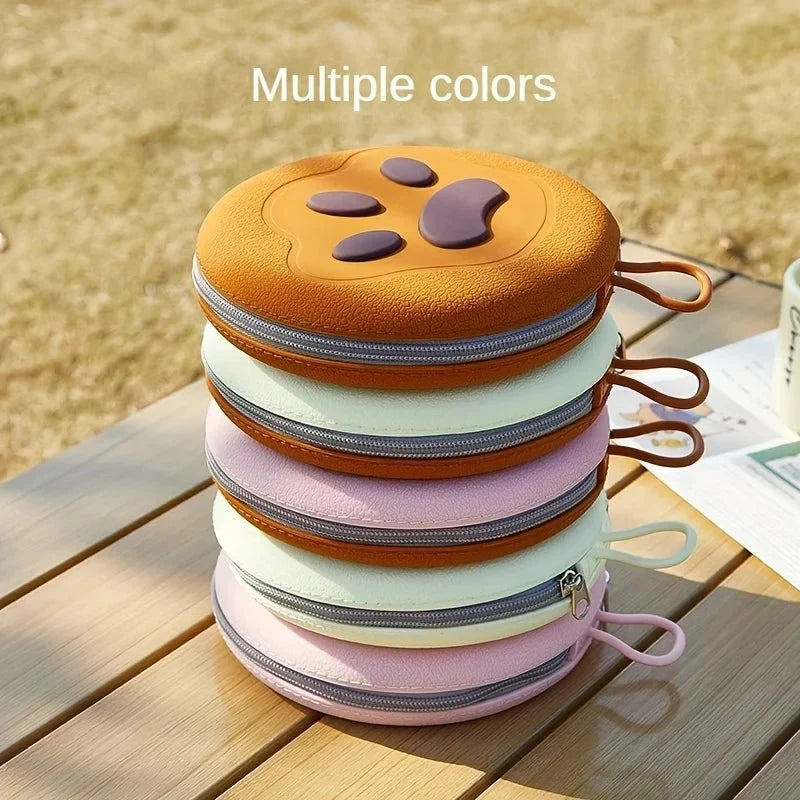 Foldable 2-in-1 Silicone Pet Bowl – FlowView™