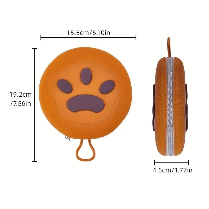Foldable 2-in-1 Silicone Pet Bowl – FlowView™