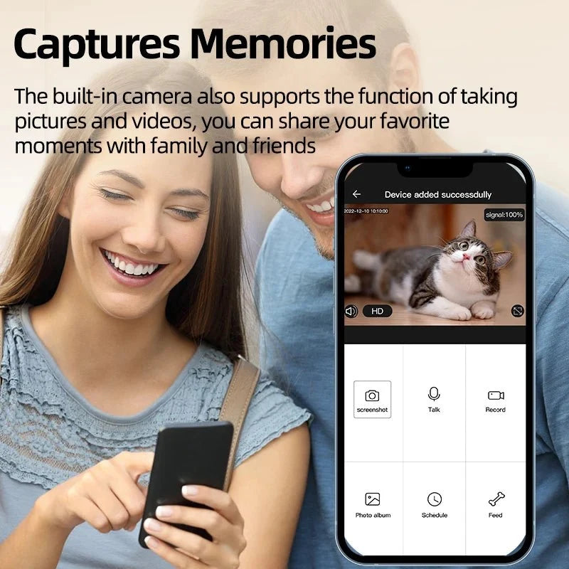 Smart Pet Camera for Home Monitoring – VisionEssentials™