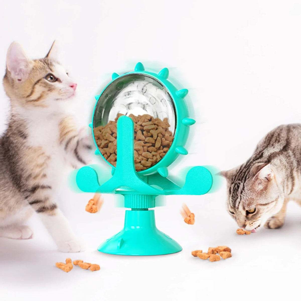 Interactive Treat Dispenser Toy for Cats & Small Dogs – PurrCare™