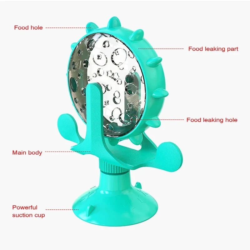 Interactive Treat Dispenser Toy for Cats & Small Dogs – PurrCare™