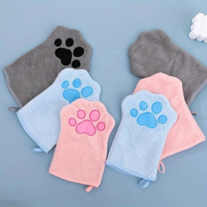 Absorbent Pet Bath & Drying Glove – DryGroom™