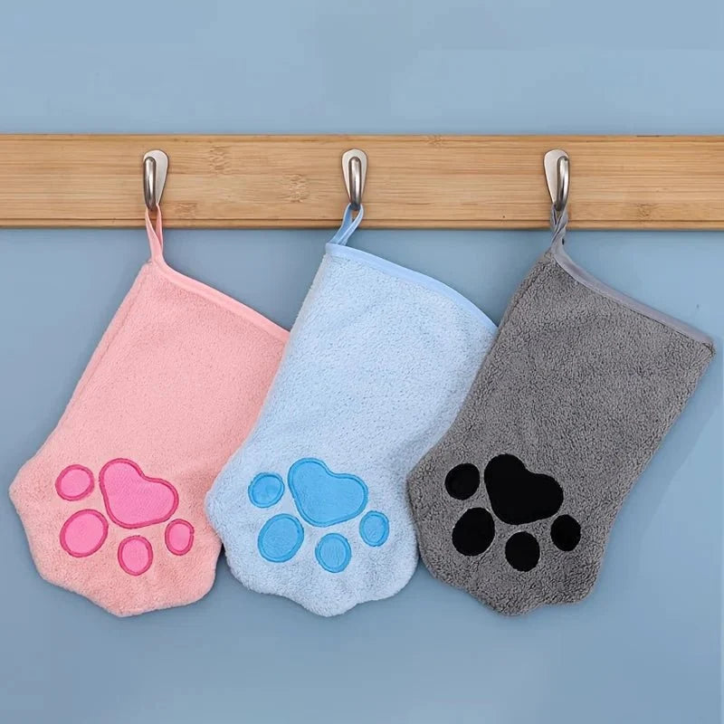 Absorbent Pet Bath & Drying Glove – DryGroom™