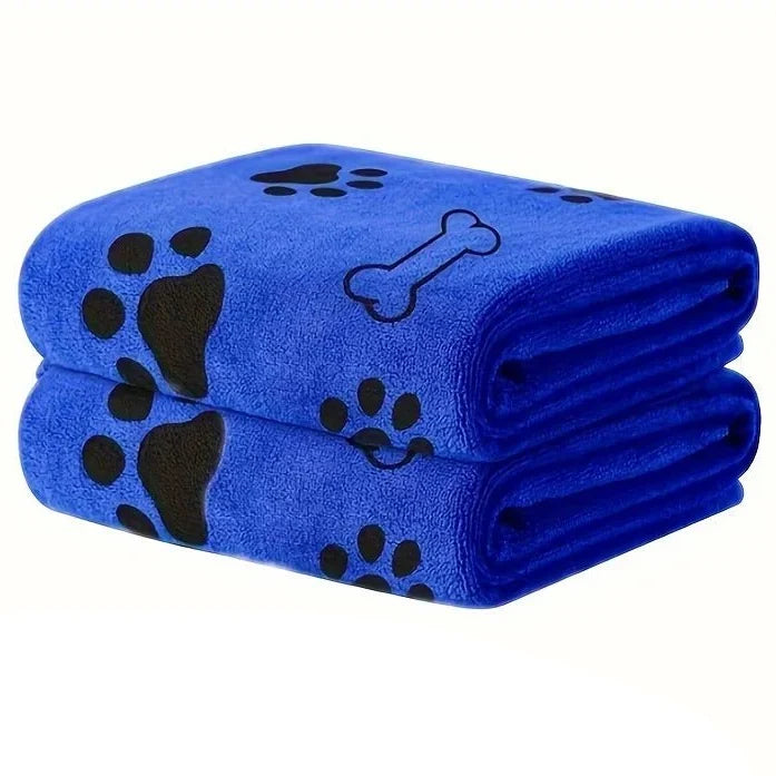 Microfiber Dog Drying Towels – 2 Pack – ComfortLuxe™
