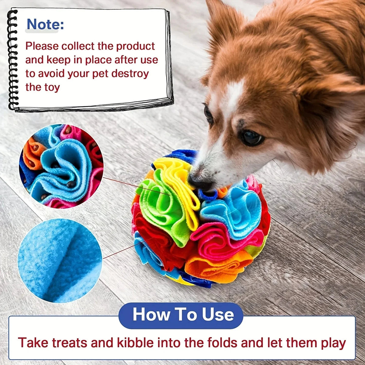 Interactive Snuffle Ball for Dogs – DineActive™