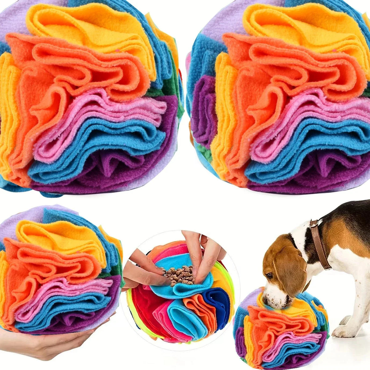 Interactive Snuffle Ball for Dogs – DineActive™