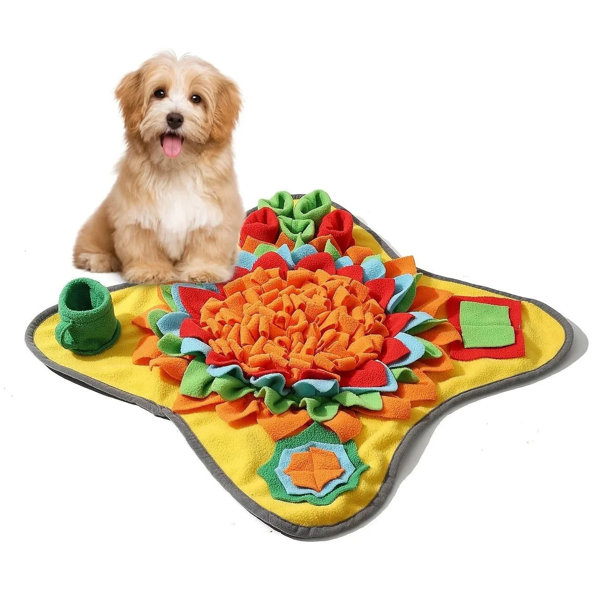 Tailented SlowFlex™ – Slow-Feeding Interactive Snuffle Feeding Mat for Dogs