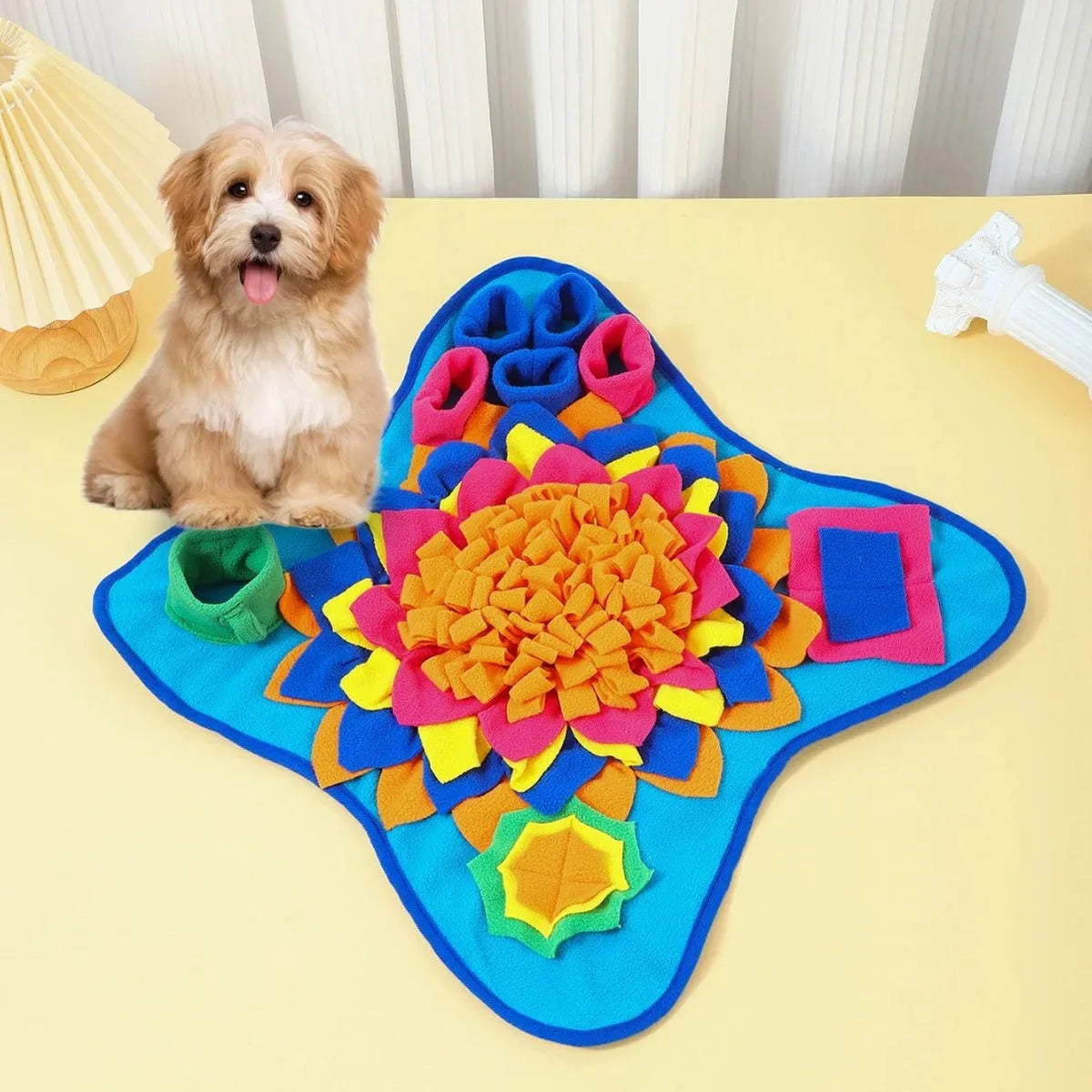 Tailented SlowFlex™ – Slow-Feeding Interactive Snuffle Feeding Mat for Dogs