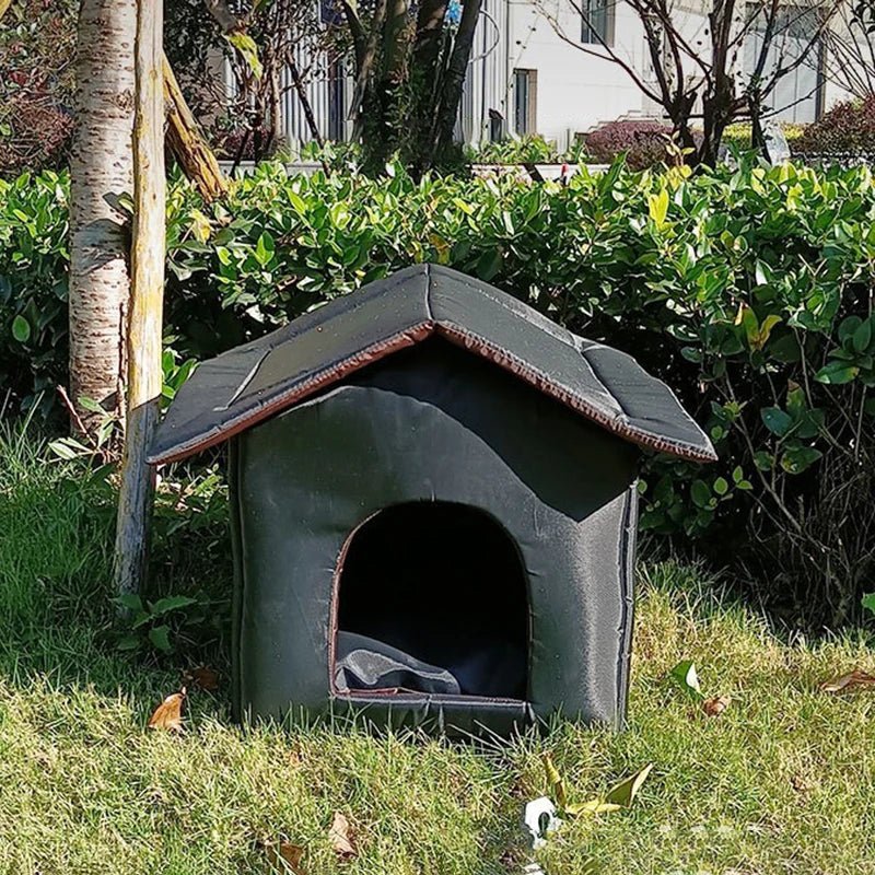 Foldable Waterproof Pet Bed & Outdoor Kennel – CalmLink™