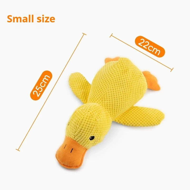 Plush Squeaky Duck Toy for Dogs – PurrBalance™