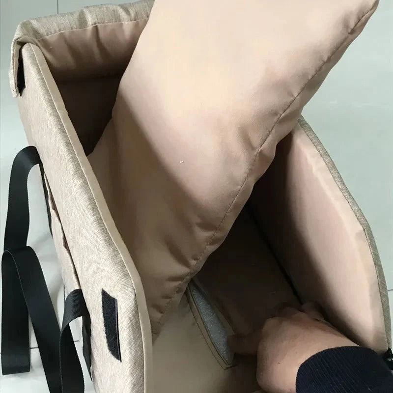 Luxury Pet Car Bed & Travel Carrier – TrekGuard™