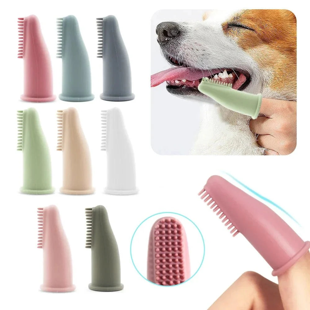 Silicone Finger Pet Toothbrush – PawGlow™