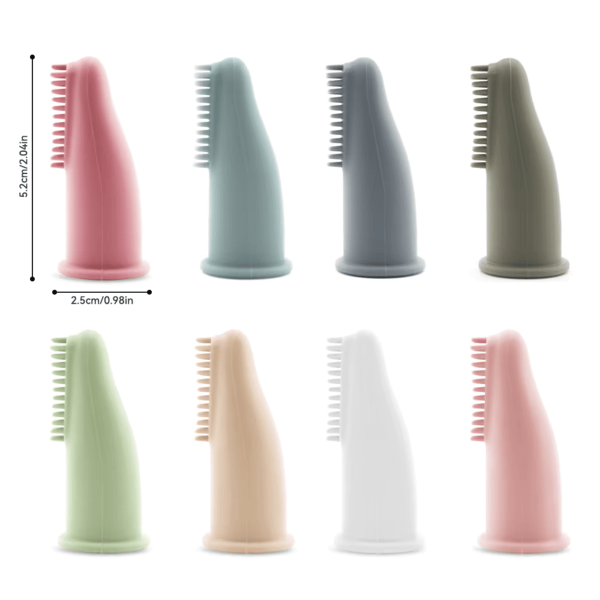 Silicone Finger Pet Toothbrush – PawGlow™