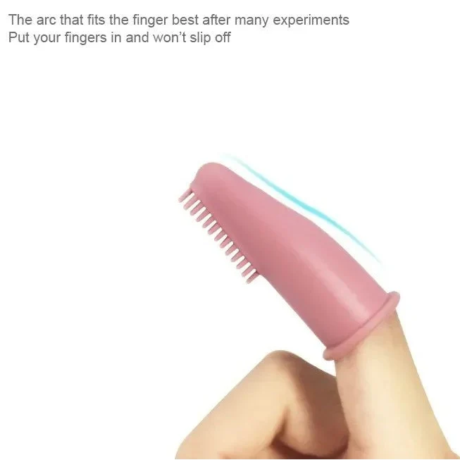 Silicone Finger Pet Toothbrush – PawGlow™