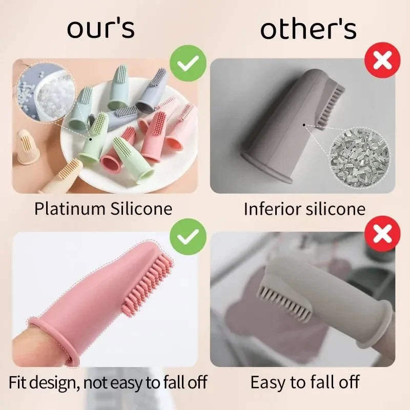 Silicone Finger Pet Toothbrush – PawGlow™