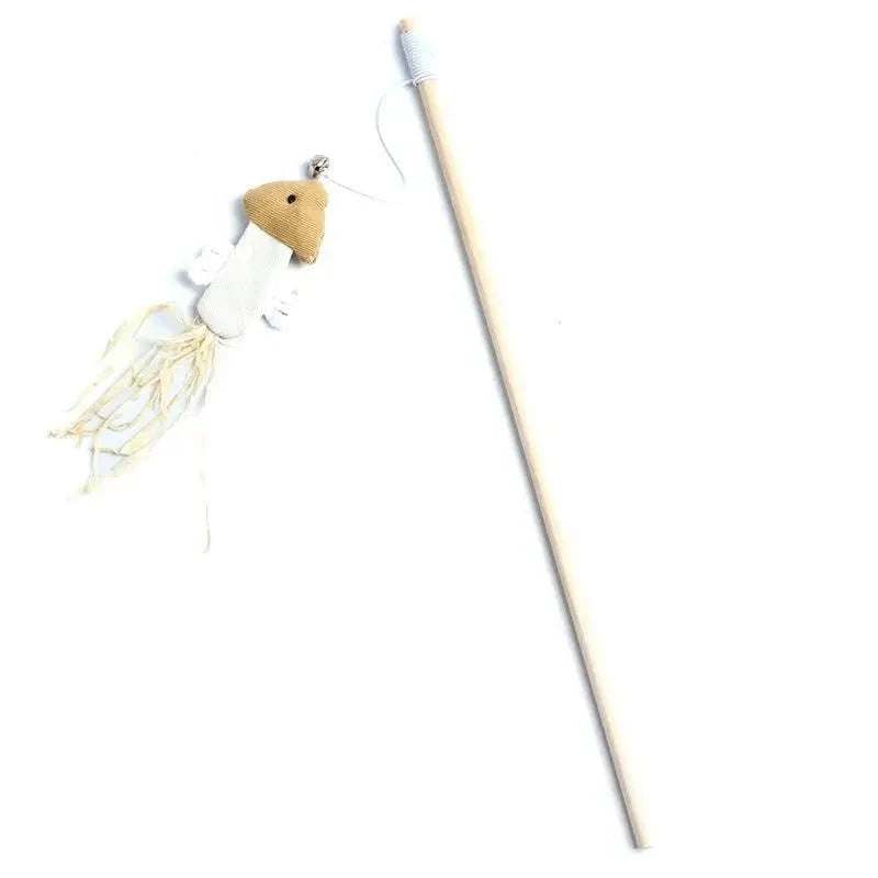 Feather Cat Wand Toy – BouncePath™