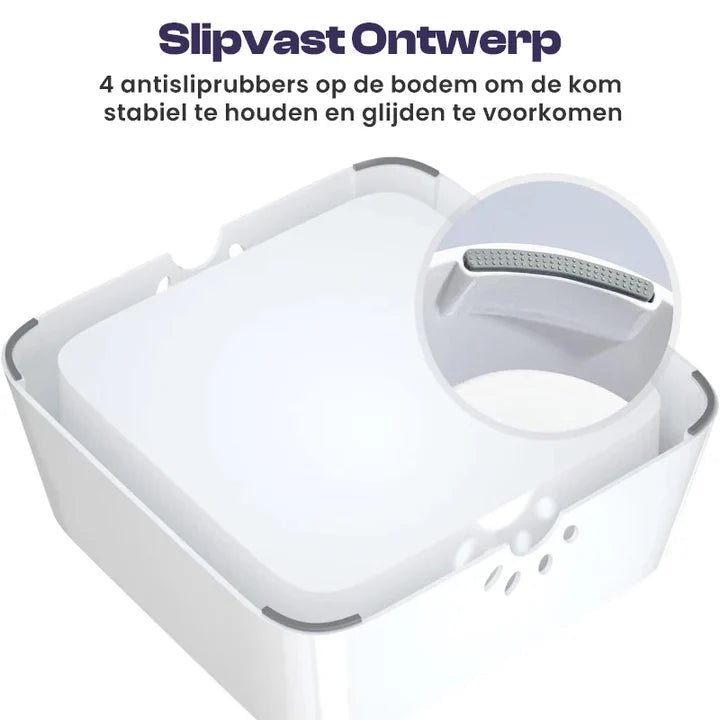 Tailented ServeSmart™ – Pet Water Bowl with Spill-Proof Design for Dogs & Cats