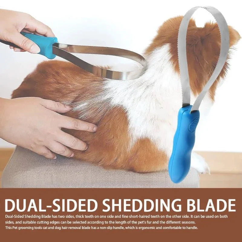 Pet De-Shedding Blade for Dogs – PetPlus™