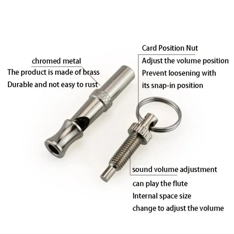Adjustable Ultrasonic Dog Training Whistle – RecallWhistle™