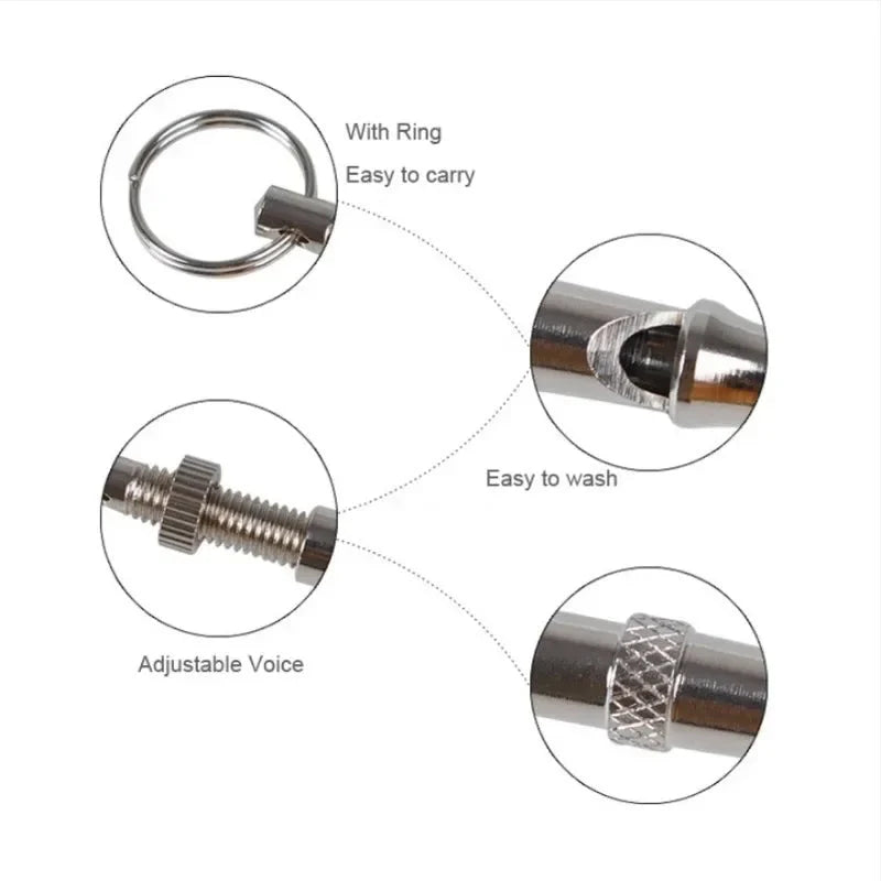 Adjustable Ultrasonic Dog Training Whistle – RecallWhistle™