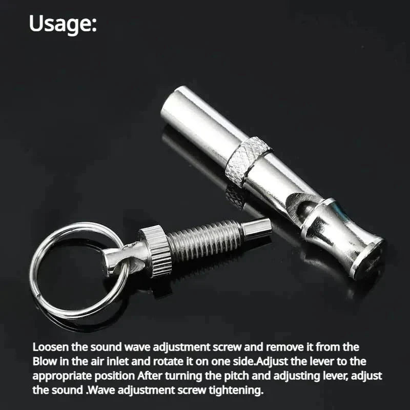 Adjustable Ultrasonic Dog Training Whistle – RecallWhistle™